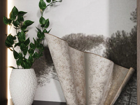 机架装饰 3D 模型