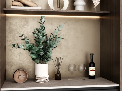 Bar 3D Model