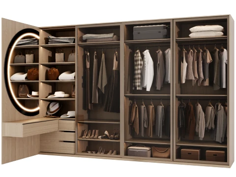Wardrobe 58 3D Model