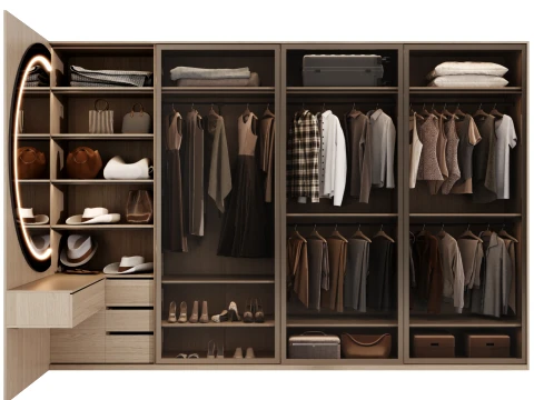 Wardrobe 58 3D Model