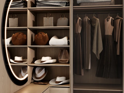Wardrobe 58 3D Model