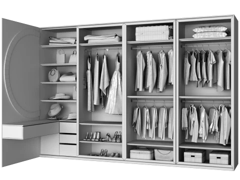 Wardrobe 58 3D Model