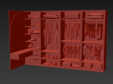 Wardrobe 58 3D Model