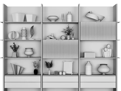 Rack Decor 1 3D Model