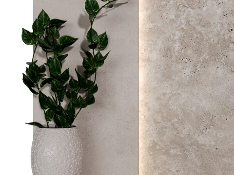 TV wall 12 3D Model