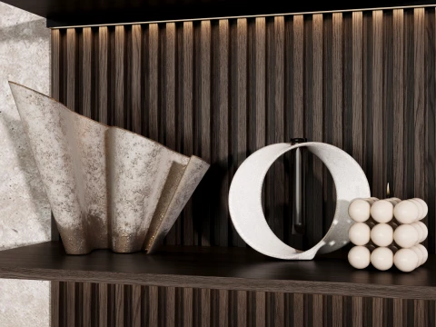 TV wall 12 3D Model