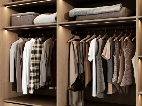Wardrobe 58 3D Model