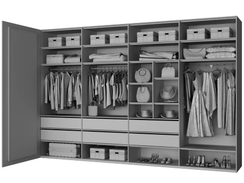 Wardrobe 58 3D Model