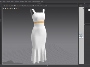 Female dresses pack 3D Model
