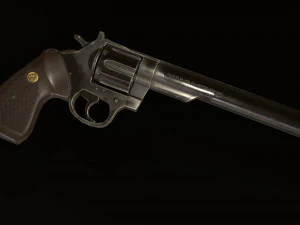 Colt Trooper Mk III - 357 Magnum 3D Model