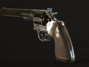 Colt Trooper Mk III - 357 Magnum 3D Модель