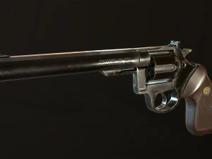 Colt Trooper Mk III - 357 Magnum 3D Model