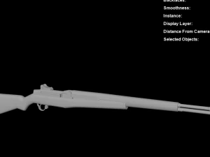M1 GARAND 3D Model