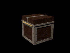 Poli Rendah Dada Poli Rendah Model 3D