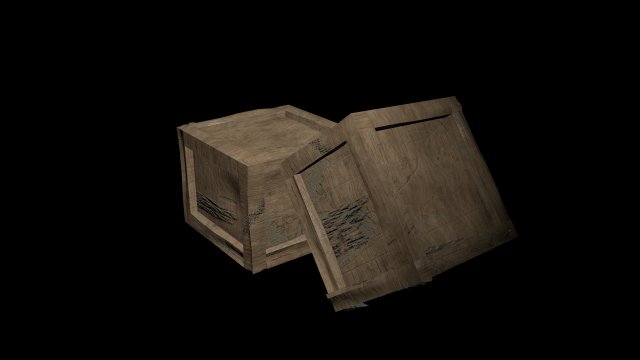 Box Low Poly Free low-poly 3D 모델 .c4d .max .obj .3ds .fbx .stl .blend 