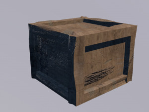 Box Low Poly Free low-poly 3D 모델