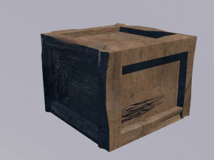 Box Low Poly Free low-poly 3D Model