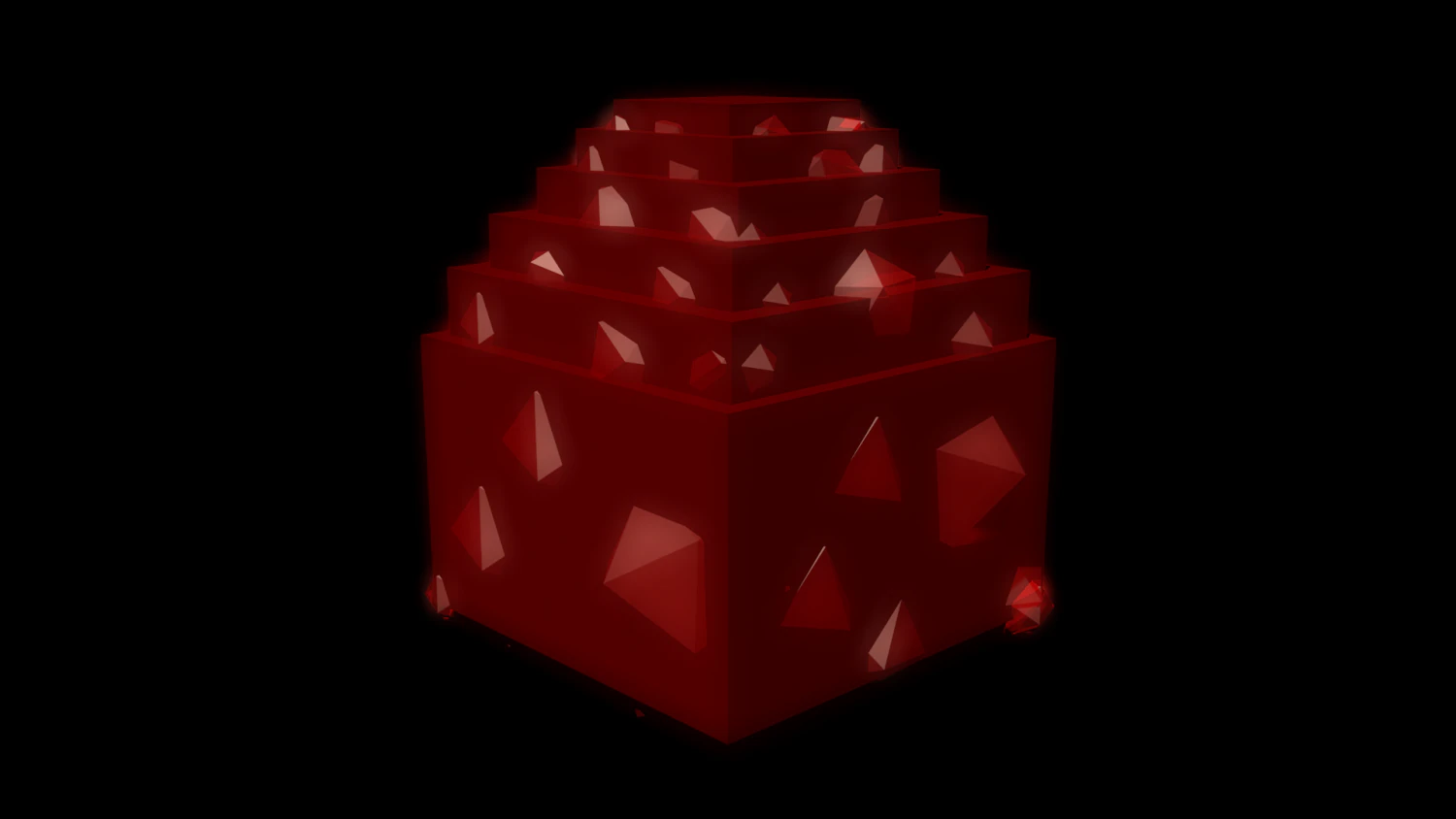 ड्रैगन एग माइनक्राफ्ट मॉडल लो-पॉली 3D मॉडल .c4d .max .obj .3ds .fbx .stl .blend 