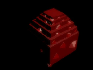 ड्रैगन एग माइनक्राफ्ट मॉडल लो-पॉली 3D मॉडल
