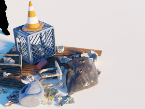 Urban industrial Trash Collections 1-5 3D 模型