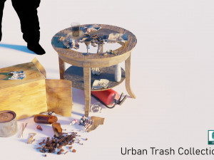 Urban industrial Trash Collections 2-3 3D 模型