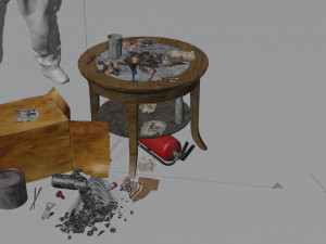 Urban industrial Trash Collections 2-3 3D-Modell
