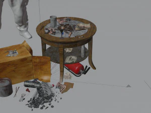 Urban industrial Trash Collections 2-3 3D Model
