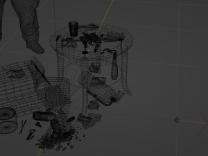 Urban industrial Trash Collections 2-3 3D-Modell