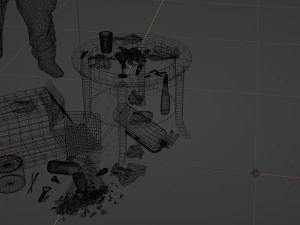 Urban industrial Trash Collections 2-3 3D Model