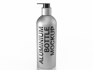 Aluminum Bottle 3D Model