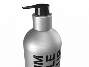 Aluminum Bottle 3D-Modell