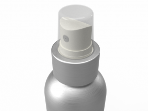 Butelka z lakierem do włosów Model 3D