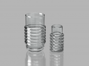 TD-Glass Vase 3D Model