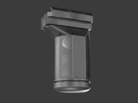 A SET OF TACTICAL GRIP RK attachment 3Dモデル