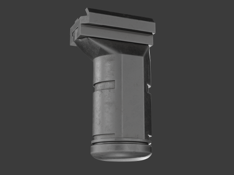 A SET OF TACTICAL GRIP RK attachment 3Dモデル