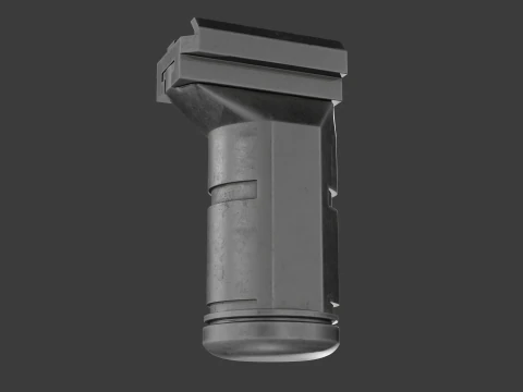 A SET OF TACTICAL GRIP RK attachment 3D Model