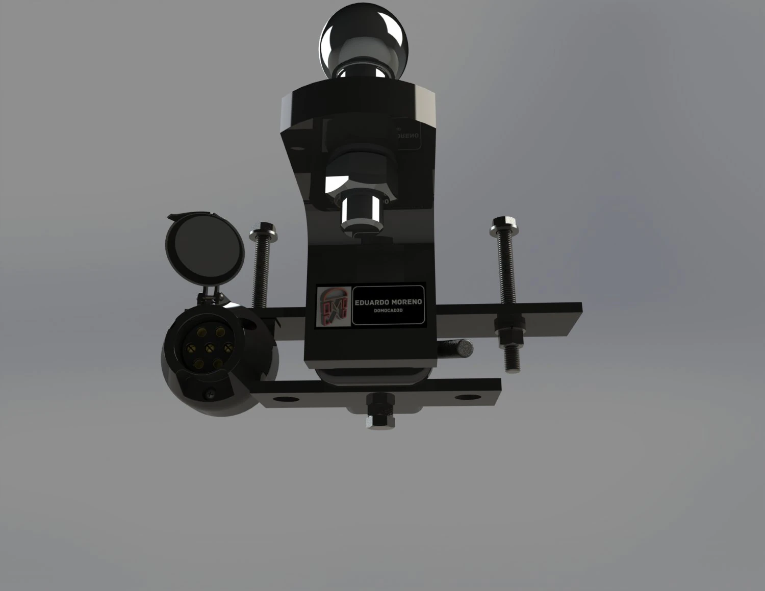 Enganche clase III RAM 1500 Modelo 3D .c4d .max .obj .3ds .fbx .stl .blend 