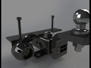 Enganche clase III RAM 1500 Modelo 3D