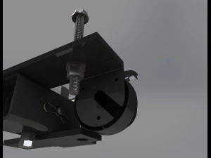 Enganche clase III RAM 1500 Modelo 3D