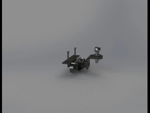 Enganche clase III RAM 1500 Modelo 3D