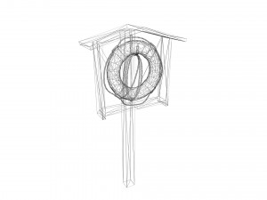 Lifebuoy Post 3 Modelo 3D