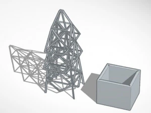 Pot for vine 3D Model