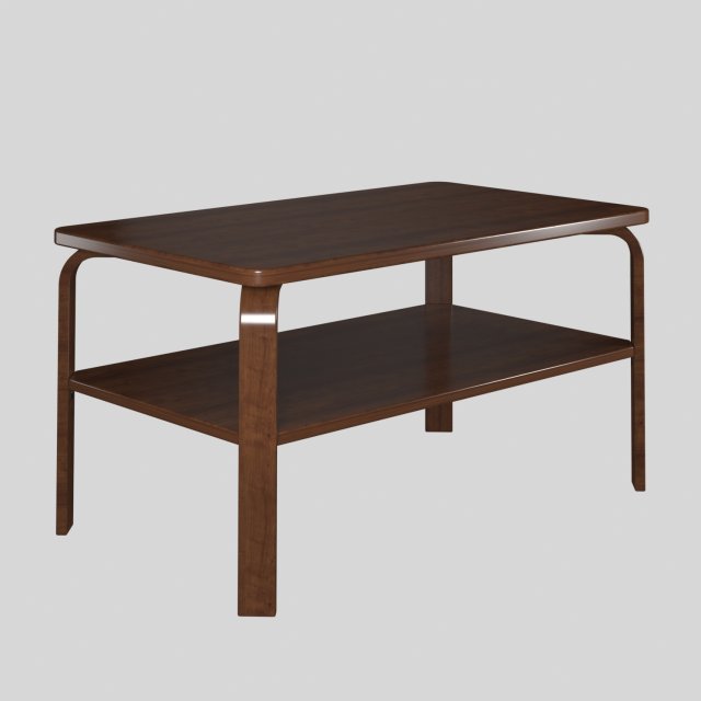 Airol Coffee Table 3D Model .c4d .max .obj .3ds .fbx .stl .blend 