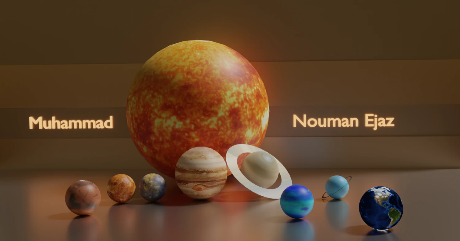 Of planets with animation as well 3D Model .c4d .max .obj .3ds .fbx .stl .blend
