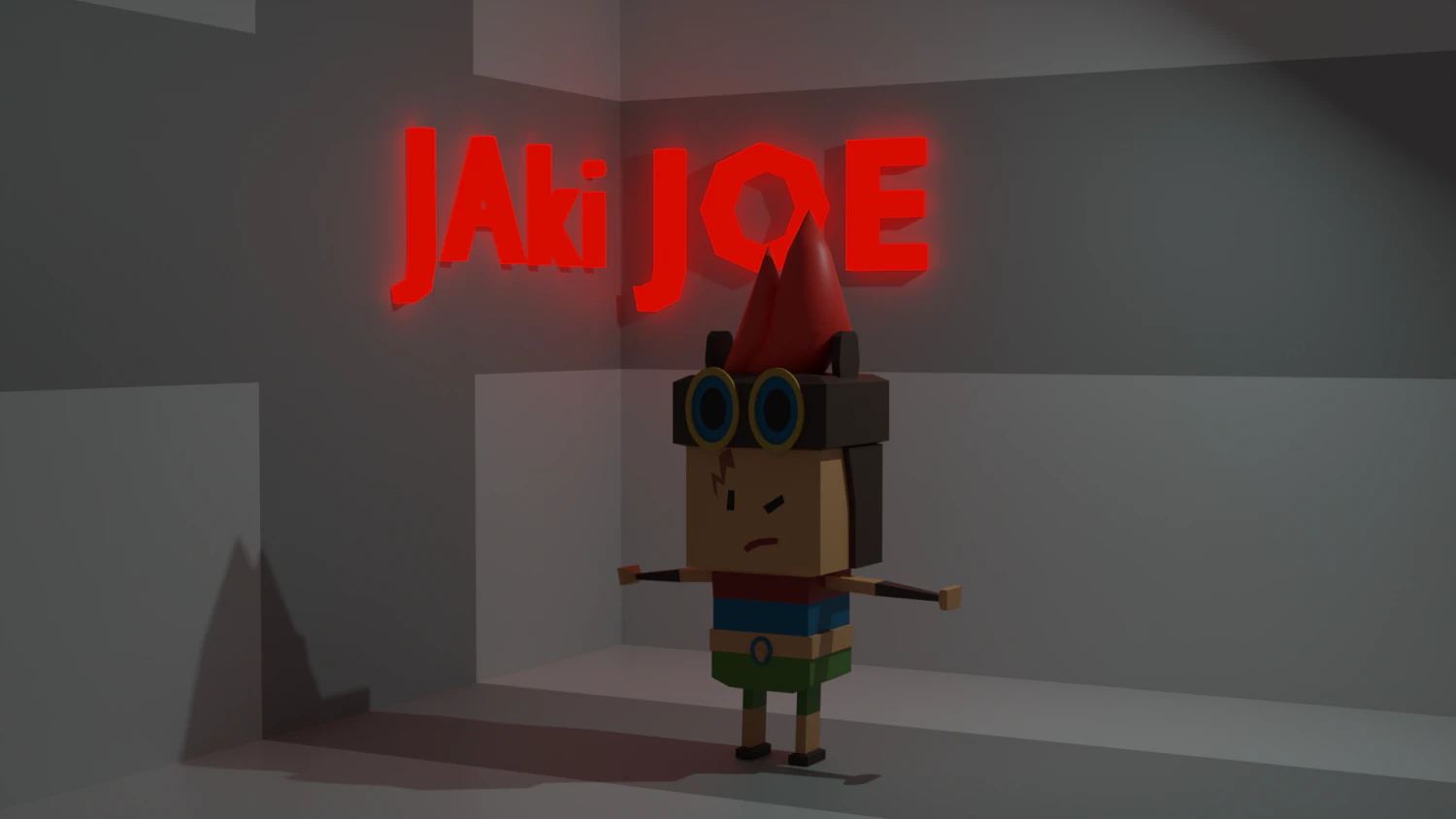 of a jaki joe the character 3D Model .c4d .max .obj .3ds .fbx .stl .blend