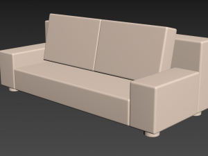 Sofa 3D मॉडल