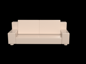 Sofa 3D मॉडल