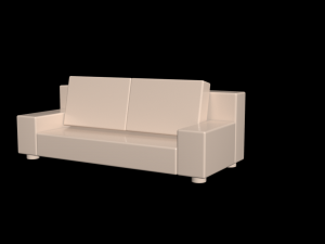 Sofa 3D मॉडल