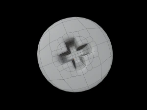 Screw High Quality 3D Model