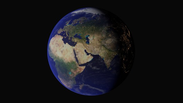 Earth Very High Quality 3D Модель .c4d .max .obj .3ds .fbx .stl .blend 